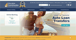 Desktop Screenshot of manateecfcu.org